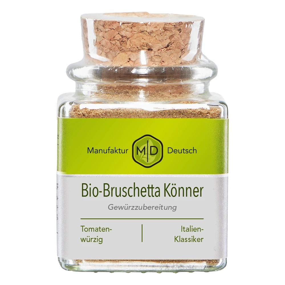 Bio-Bruschetta Könner Gewürzglas 50g