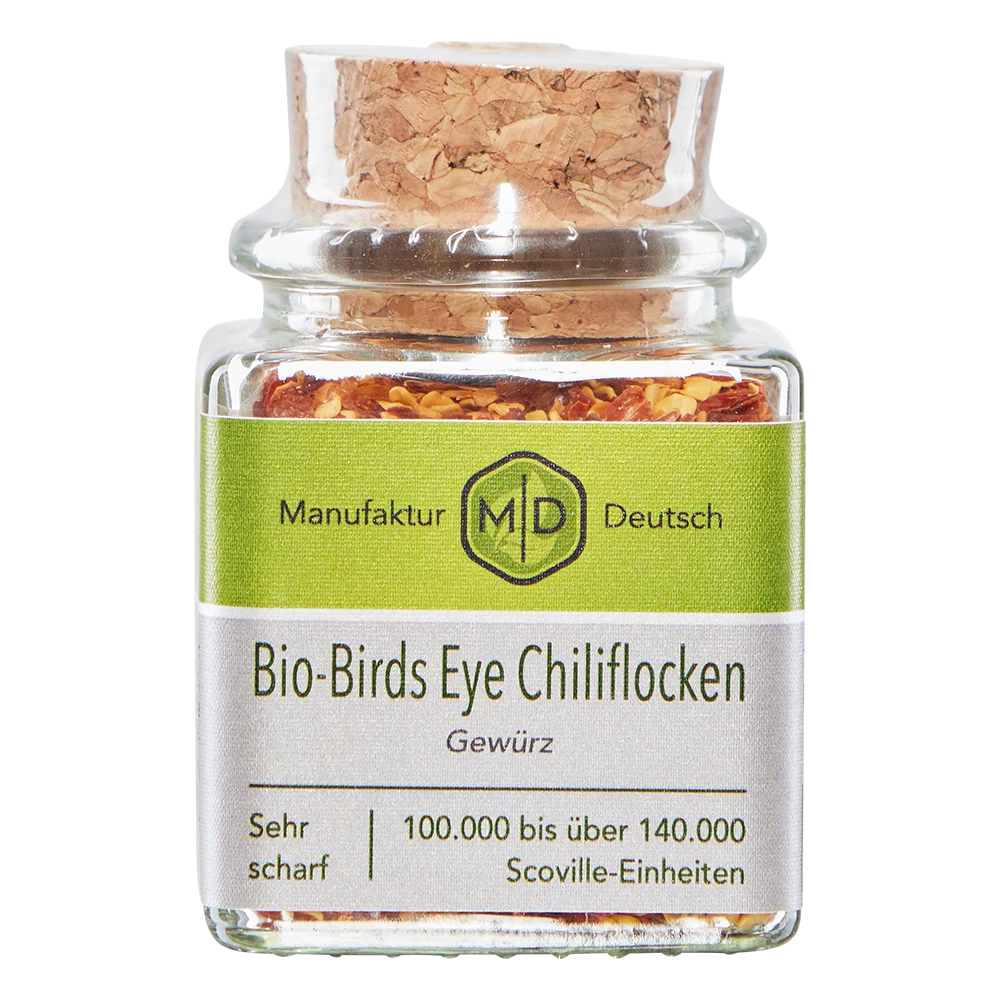 Bio Birds Eye Chiliflocken Gewürzglas 40g