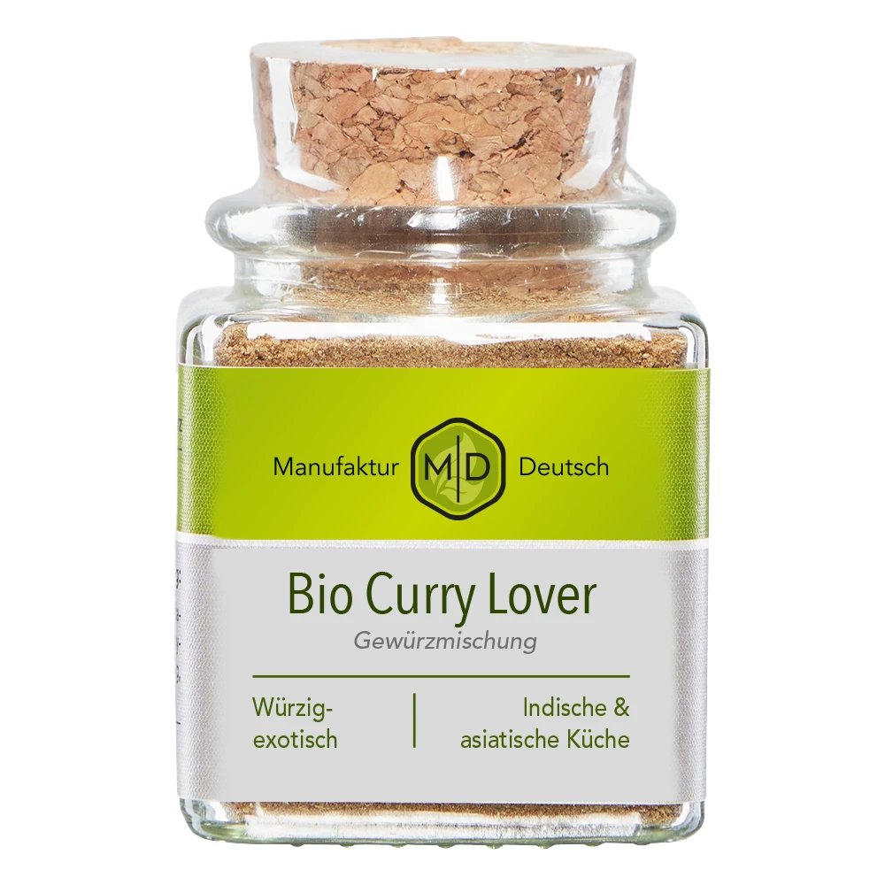 Bio Curry Lover Gewürzglas 45g
